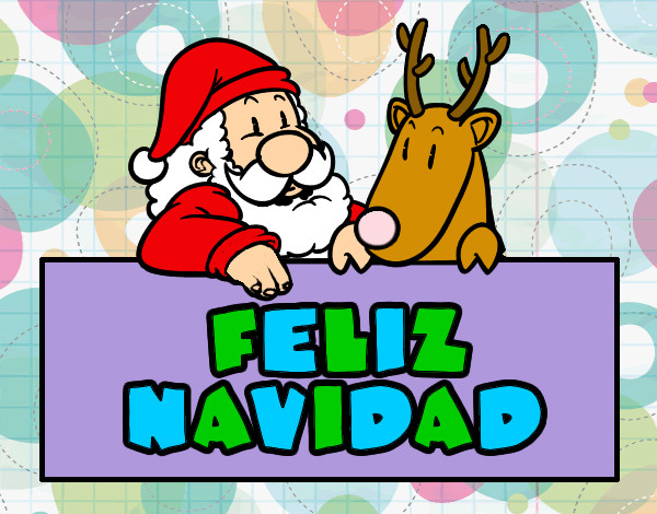 Dibujo Felices navidades pintado por SinaiV