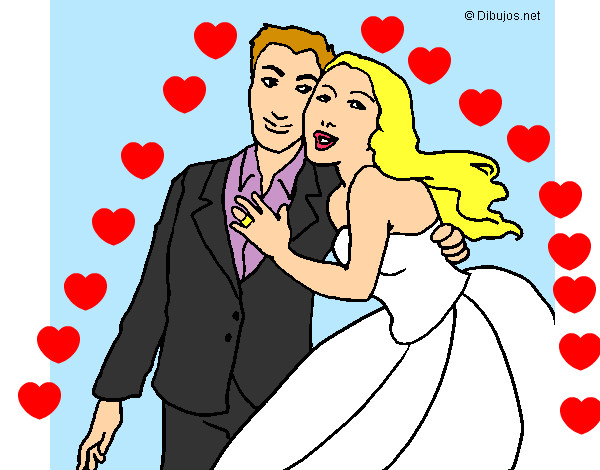 Dibujo Marido y mujer pintado por milulamata