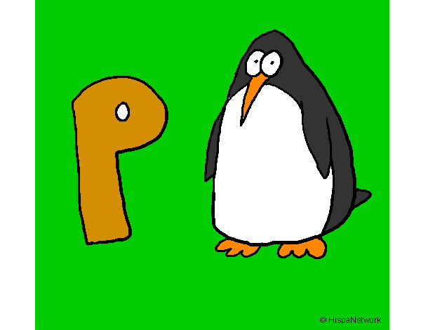 Dibujo Pingüino pintado por guisneldy 