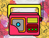 Dibujo Radio antigua pintado por alanwfiq2l