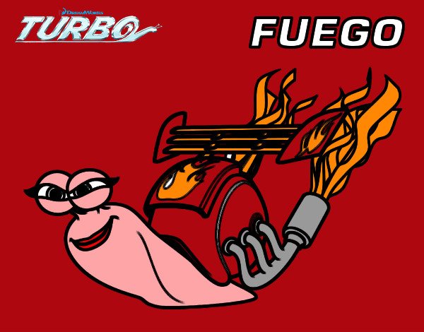 Dibujo Turbo -  Fuego pintado por dylanface