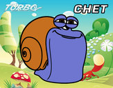 Dibujo Turbo - Chet pintado por harr
