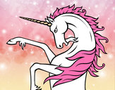 Dibujo Unicornio salvaje pintado por chicacool