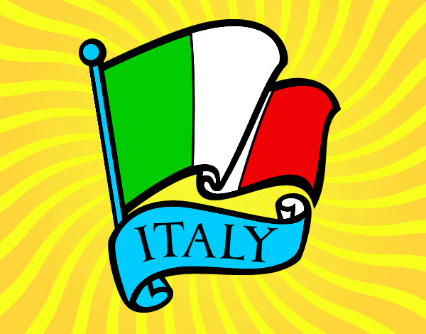 Dibujo Bandera de Italia pintado por vanesa11