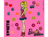 Dibujo Barbie Fashionista 6 pintado por amaral