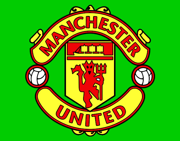 Dibujo Escudo del Manchester United pintado por David29109