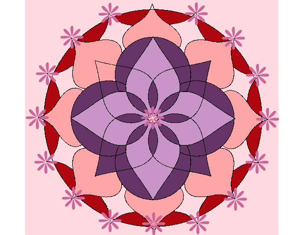 Dibujo Mandala 14 pintado por Alexiacor