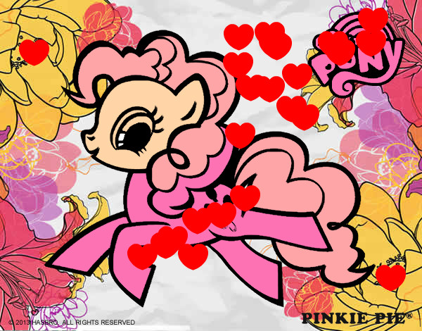 Dibujo Pinkie Pie pintado por INGRIDP