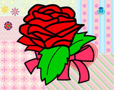 Dibujo Rosa, flor pintado por divahotmal