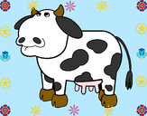 Dibujo Vaca pensativa pintado por daiyshadai
