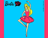 Dibujo Barbie bailarina de ballet pintado por reina2016