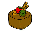Dibujo Bombón de fruta pintado por Love1D1D