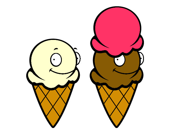 Dibujo Cucuruchos de helado pintado por Love1D1D