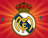 Dibujo Escudo del Real Madrid C.F. pintado por Garycr7