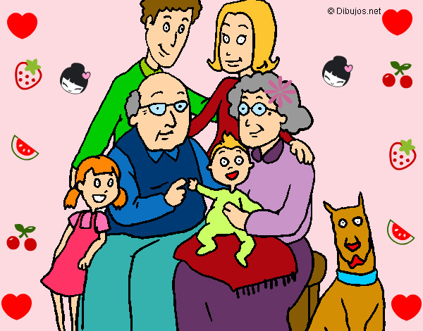 Dibujo Familia pintado por 123refgigb
