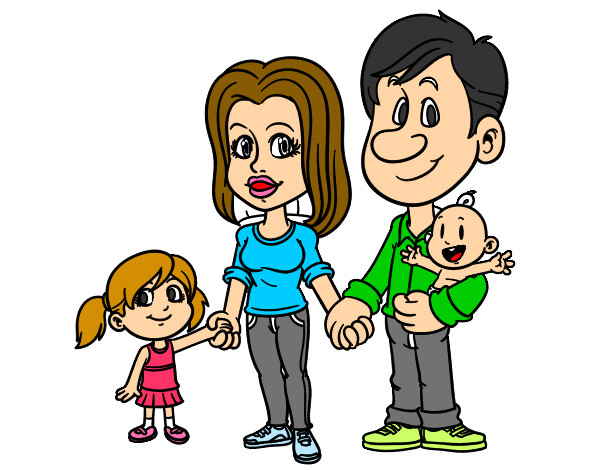 Dibujo Familia feliz pintado por NoaOrnes