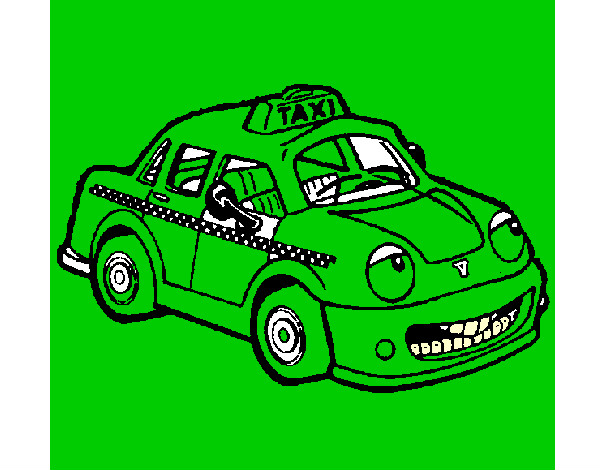 Dibujo Herbie Taxista pintado por nicolas8