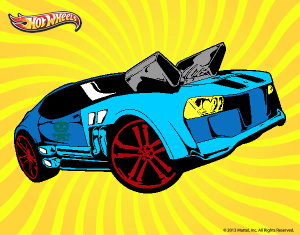 Dibujo Hot Wheels Twinduction pintado por lamuerte