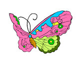 Dibujo Mariposa elegante pintado por SAMUEL14