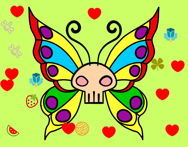 Dibujo Mariposa Emo pintado por SAMUEL14