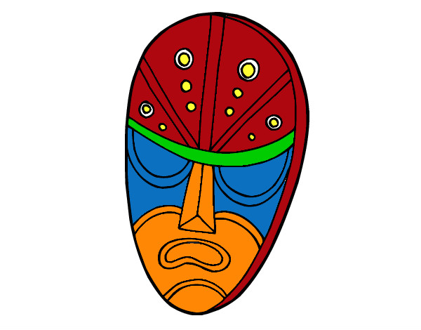 Dibujo Máscara enfadada pintado por tizi2014