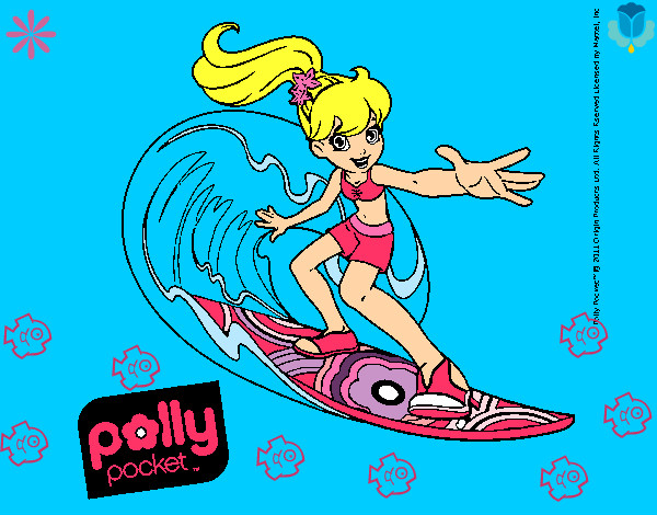 Dibujo Polly Pocket 4 pintado por 1Dza