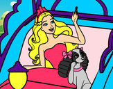 Dibujo Princesa cantante y su perrita pintado por gamergirl