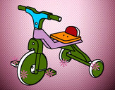 Dibujo Triciclo infantil pintado por Andrea2002