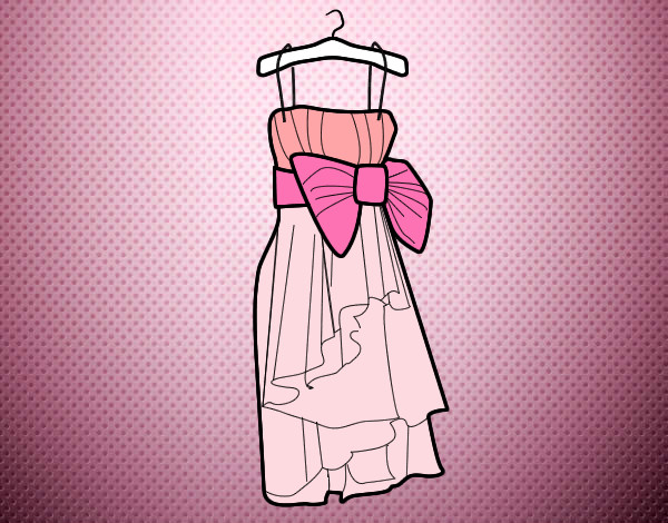 Dibujo Vestido de fiesta pintado por prettygirl