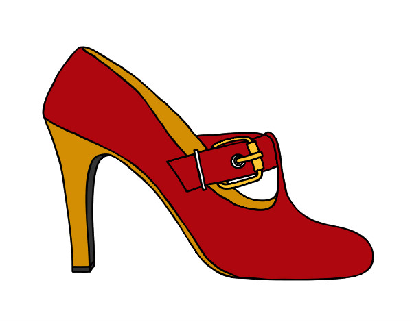 Dibujo de Zapatos elegantes pintado por Jisenia en Dibujos.net el día