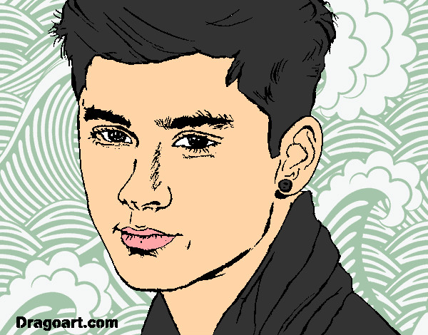 Dibujo Zayn Malik 2 pintado por 1Dza