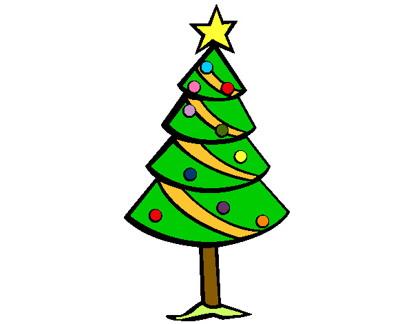 Dibujo Árbol de navidad II pintado por Weegee