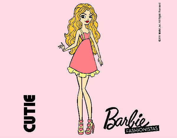 Dibujo Barbie Fashionista 3 pintado por Vianccah