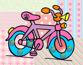 Dibujo Bicicleta con bocina pintado por lisseth22