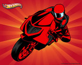 Dibujo Hot Wheels Ducati 1098R pintado por FinnVicho