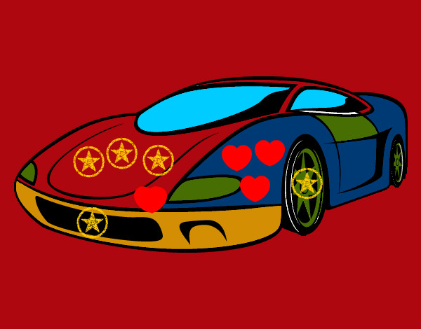 Dibujo Automóvil deportivo pintado por rodri08