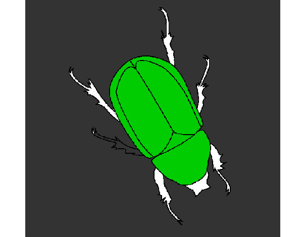 Dibujo Escarabajo pintado por miguel0108