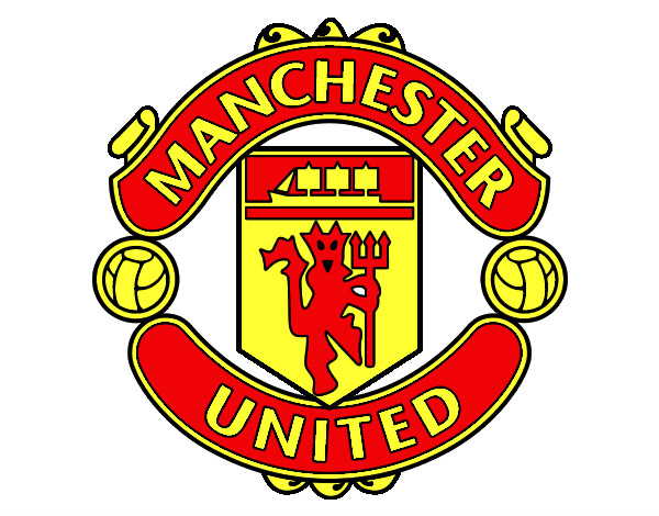 Dibujo Escudo del Manchester United pintado por joea