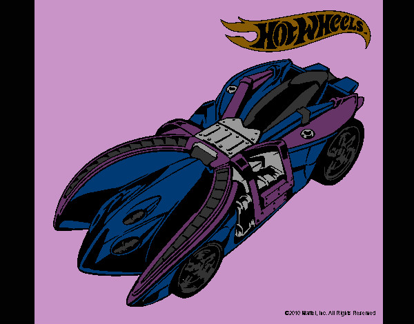 Dibujo Hot Wheels 7 pintado por zayda95