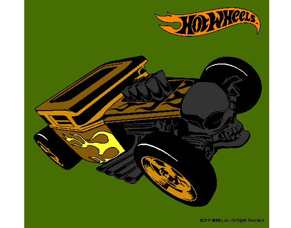 Dibujo Hot Wheels 8 pintado por zayda95