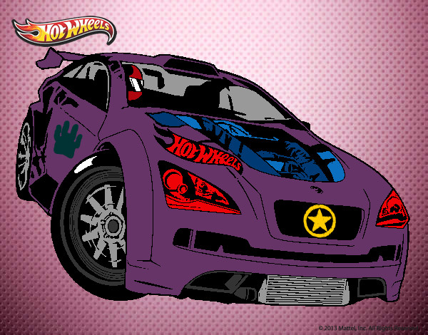 Dibujo Hot Wheels Megane Trophy pintado por zayda95