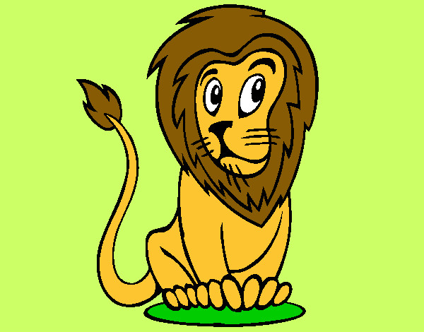 Dibujo León 3 pintado por silvioa