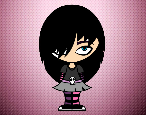 Dibujo Look Emo pintado por KykhaPurdy