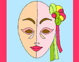 Dibujo Máscara italiana pintado por LeylaS