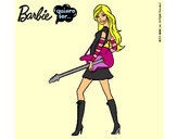 Dibujo Barbie la rockera pintado por Lariis