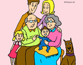 Dibujo Familia pintado por jhoanny3
