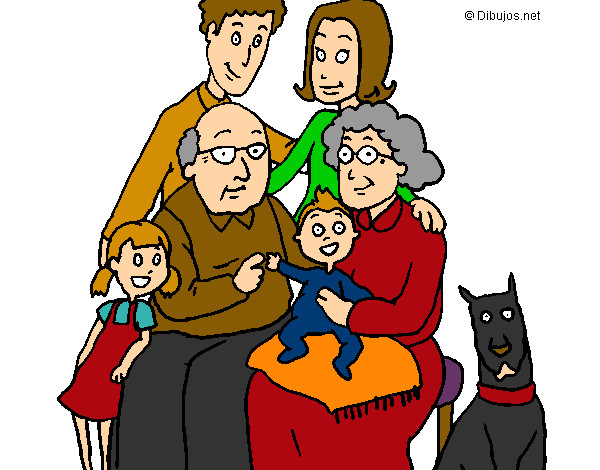 Dibujo Familia pintado por somacriva