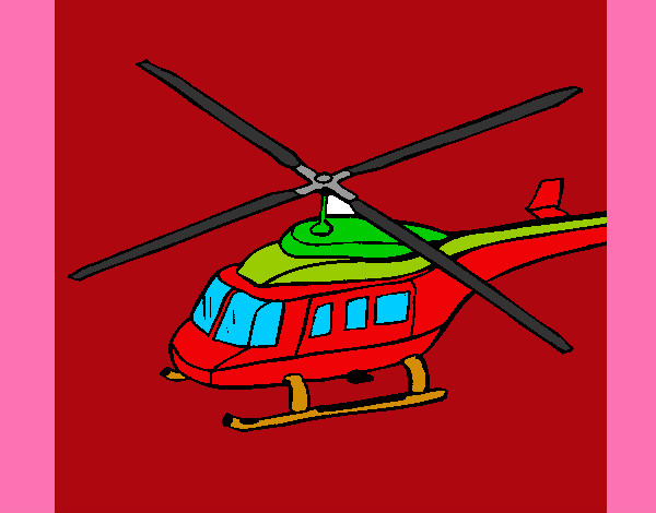 Dibujo Helicóptero 3 pintado por Piterzitho