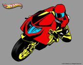 Dibujo Hot Wheels Ducati 1098R pintado por thedark122
