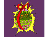 Dibujo Huevo de pascua brillante pintado por julian03ro